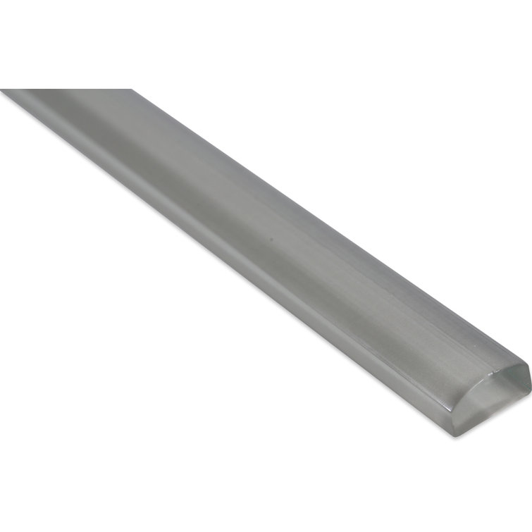 Ivy Hill Tile 12" x 0.75" Glass Pencil Liner Tile Trim & Reviews Wayfair